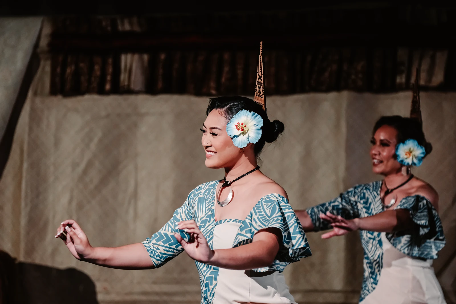 Samoan dancers at Miss Samoa Queensland